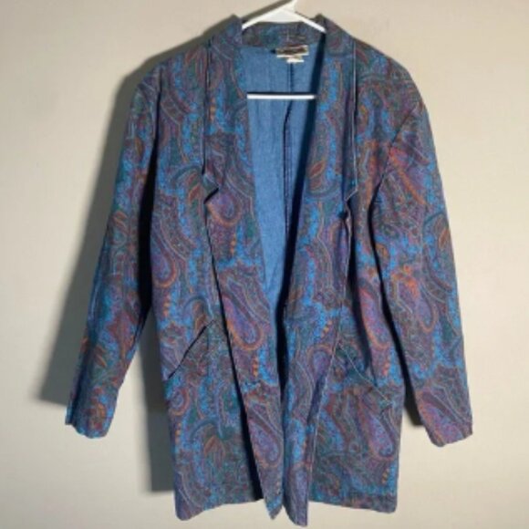 Vintage Cherokee Denim Blazer - Picture 1 of 8